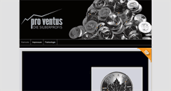 Desktop Screenshot of pro-ventus.de